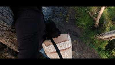 Cleaning up after I made my boyfriend sneakily cum hard.