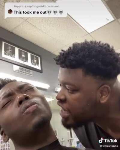 When JJ goes to the barber