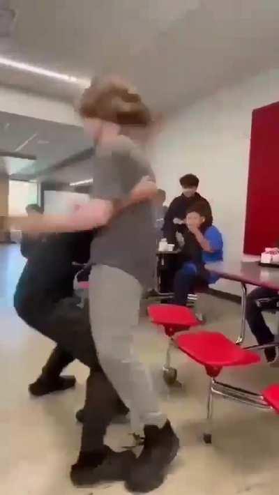 She held her own against a guy