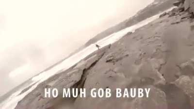 Lightning causes guy to no longer speak English