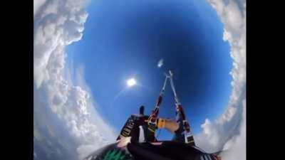 Random parachute pop in memory of John McAfee. Til Van Halen