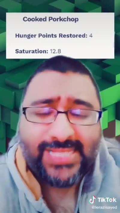 Is it Haram to eat pork in Minecraft