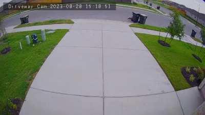 Happened outside my buddies house today