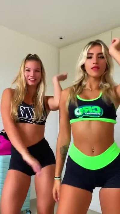 Maithe Lopes e Mari Borges