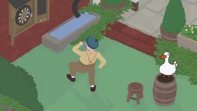 I changed the viral Shuba dancing duck to a goose. Ladies and Gentlemen: Untitled Goose Dance