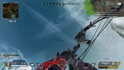 Switching to your secondary is faster than reloading or “my best kill in apex to date”