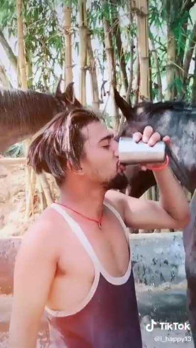 Horse cum.... I think...