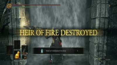 Tip for new players : Lightning resin REALLY helps with this fight.