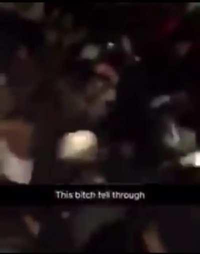 I’m pretty sure they had to clean that all up..