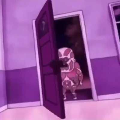 Me leaving my room after getting the biggest shaft of my life