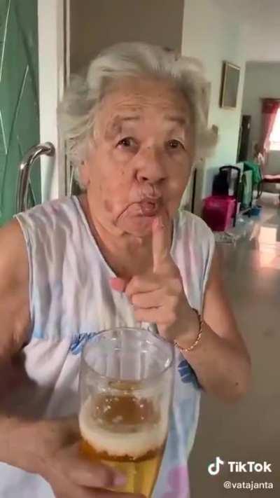 Granny is bamboozled!