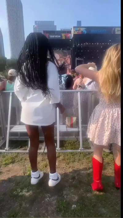 Video from Mckenna's Instagram story August 3 (cropped and upscaled)