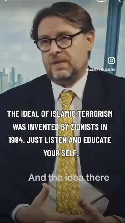David Miller “The idea of Islamic terror!sm was invented by Zionists”