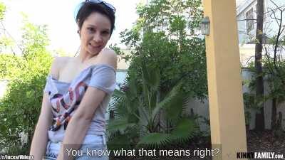 KinkyFamily - Cadey Mercury gives in to her carnal desire to fuck her stepbro