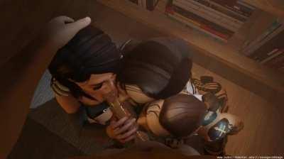 Miranda, Jack and Ashley (SavageCabbage) [Mass Effect]