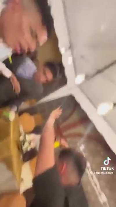 apparently the one with the black shirt just got married to the girl in the wedding dress trying to separate them and the one in the suit is his sidehole??? 😭😭 there’s LAYERS to this 😭😭