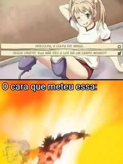 Nunca meteria essa