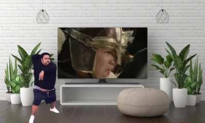 Me everytime this part of the Rohan theme hits during the ride of the Rohirrim. 