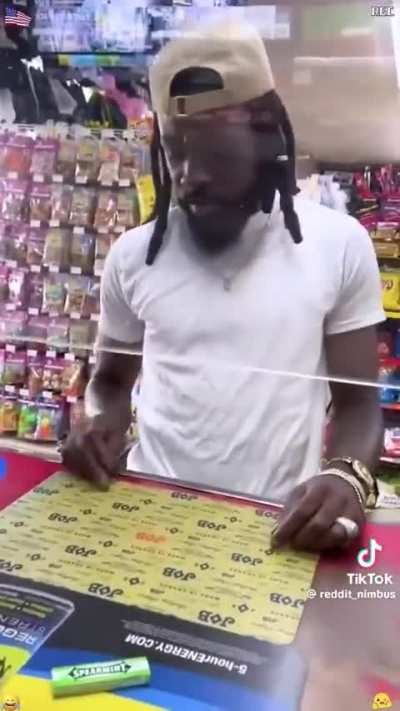 Convenience store owner matches energy with his customers