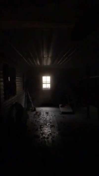 I never did like being on that back patio at night.