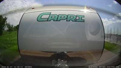 Deer hits RV at full speed (this doesn't happen everyday fortunately...)