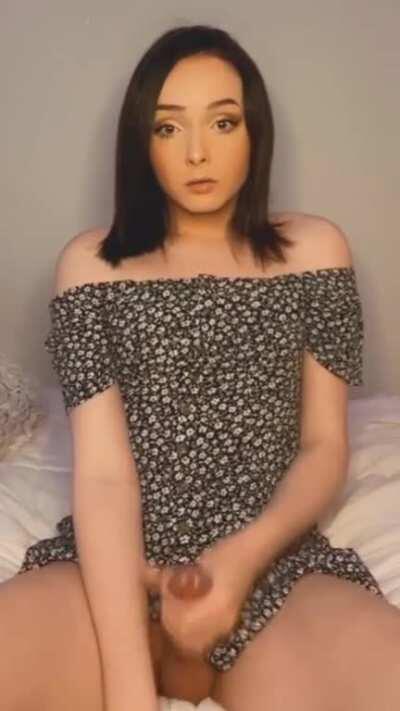 going without panties in this dress turned me on 😉