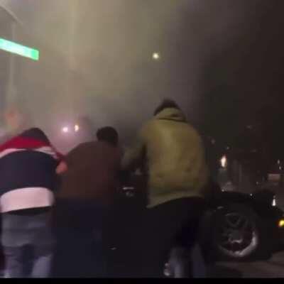 He took the walk of shame💀