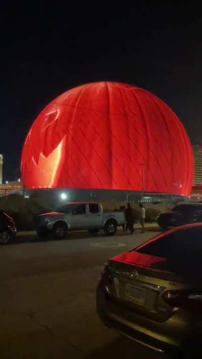 The msg sphere here in las vegas