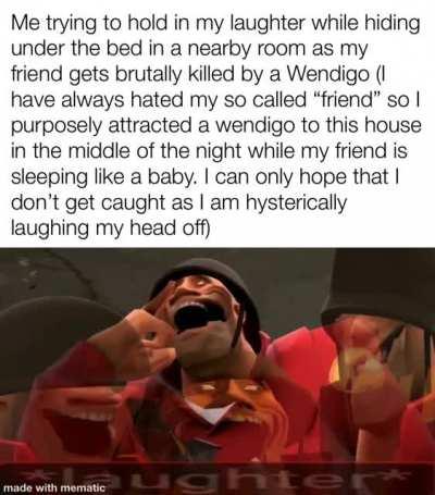 Please help I can barely contain my laughter, what do I do?