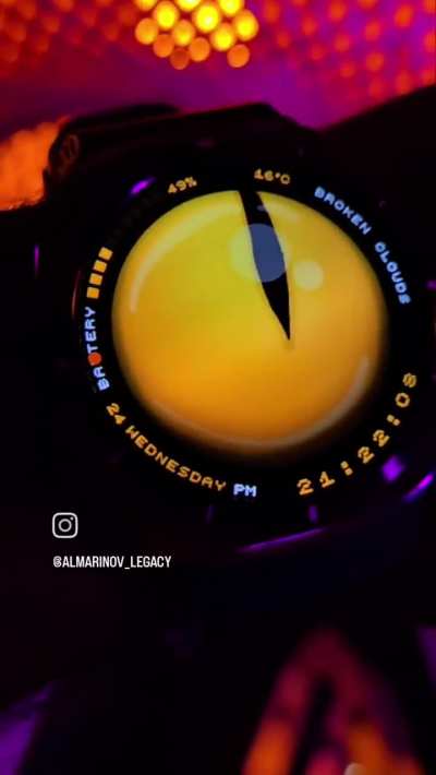 ICU Remastered watch face available on Facer