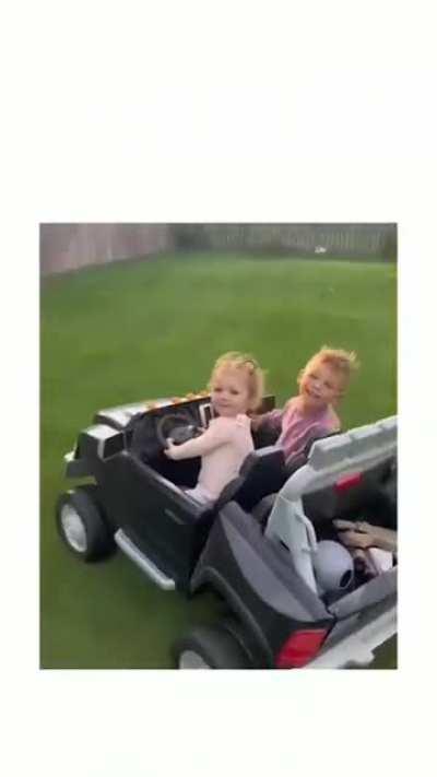 his sister forgot she was driving