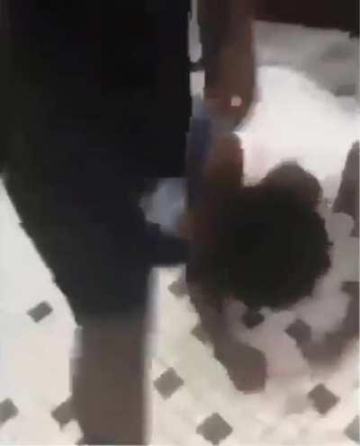 Bathroom Knockout 👊🏽