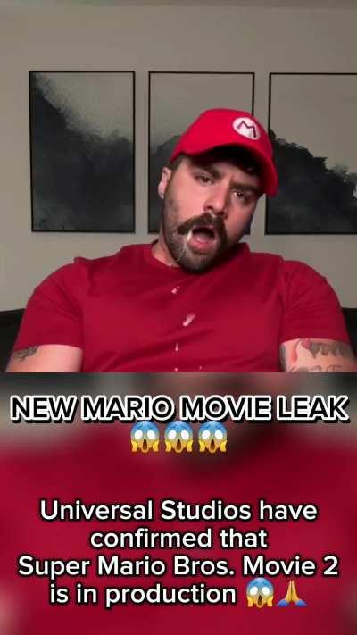 New Mario Movie LEAK 😱😱😱