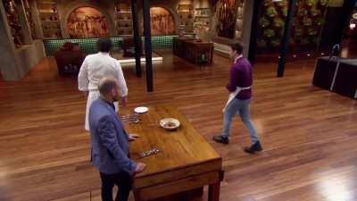 Words of encouragement from Gordon Ramsey's mentor; Marco Pierre White to a Masterchef contestant