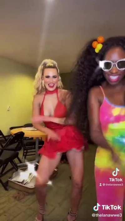 Throwback to when Lana's tiktok got deleted cause her nipples popped out lol