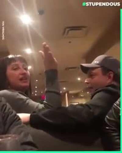 Canadian Karen doesn't like Syrian men in her country