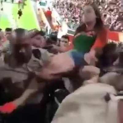 Taking out the trash