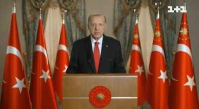 Today, Turkish President Erdogan announced that Crimea belongs to Ukraine: 