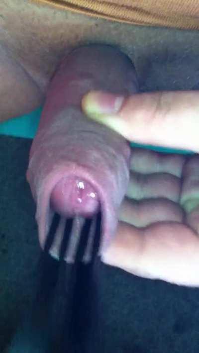 Jerking a little kinky