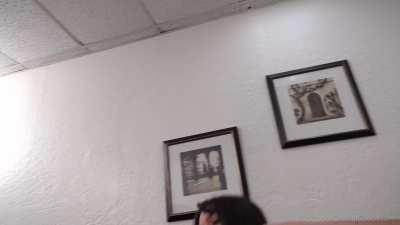 Cheating wife doing her first ass to mouth - Sarah Lee (Backroom Casting Couch) [Source in comments]