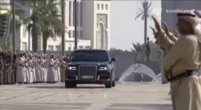 Putin has arrived in Abu Dhabi...

UAE 