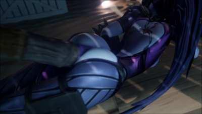 *Warning beastality* Widowmaker x horse (thebartender) [Overwatch]