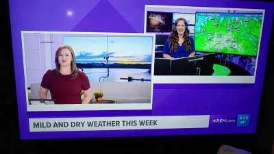 NSFW Local news station accidentally airs porn during the weather.