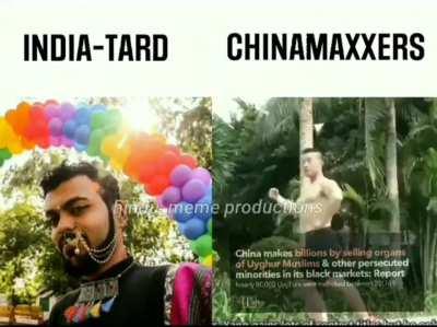 Chad ching chongs💪😑 vs. virgin endians🤡👎