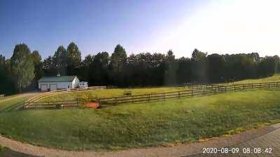 5.1 Magnitude Earthquake in the Carolina’s this morning captured by Wyze.