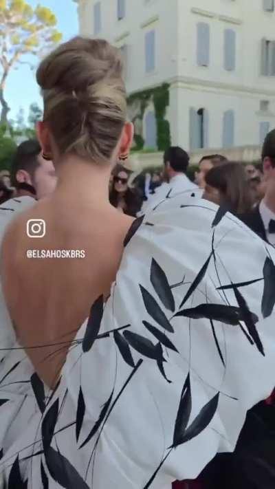 Elsa Hosk at the amfAR Gala - Cannes Film Festival - May 23.