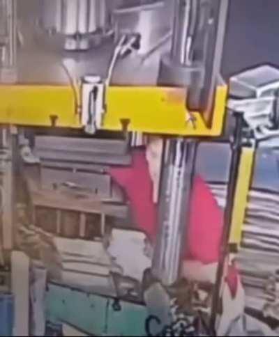 Woman gets arm crushed in factory accident
