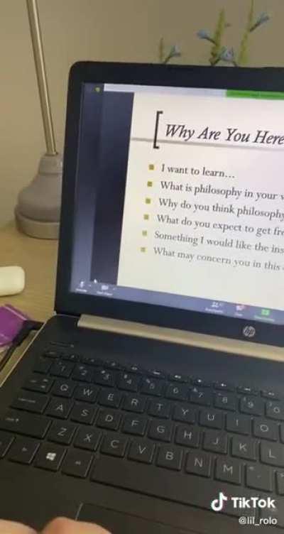 He was like that for a whole minute