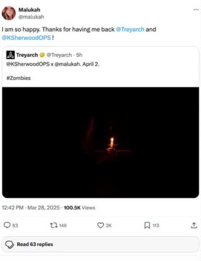 Malukah is back boysss