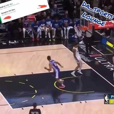 Tyrese maxey 50 points reel 🤑🤑 Bet on him everytime!!